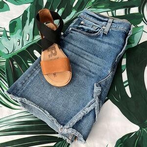 7 for all mankind denim skirt